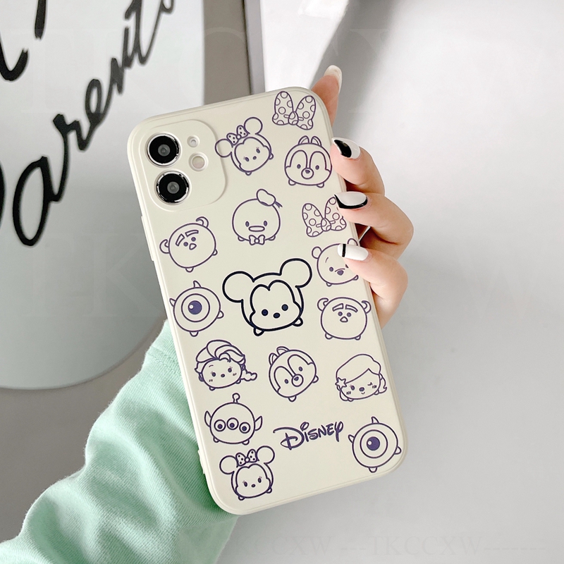 MINNIE Ốp Lưng Silicone Mềm In Hình Dễ Thương Cho Xiaomi Poco F2 Pro Redmi 9 9a K40 K20 K30 Pro Zoom Redmi Note 7 Note 8 Pro