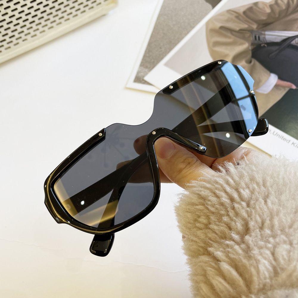 Kính Mát Hàn Quốc Chống Tia UV400 Tròng Đa Giác Nhiều Màu Sắc