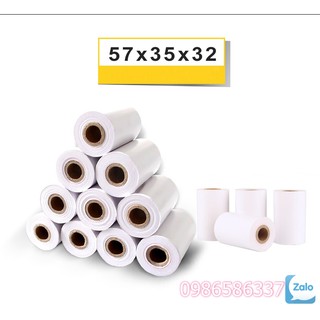 Giấy in hóa đơn MINI K58, giấy in bill, giấy in nhiệt K58, cuộn giấy in K58, chất lượng in bền nét, không độc hại iZamo
