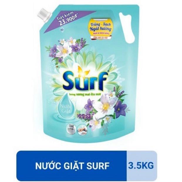 Nước giặt surf hương sương mai dịu mát 3,5kg