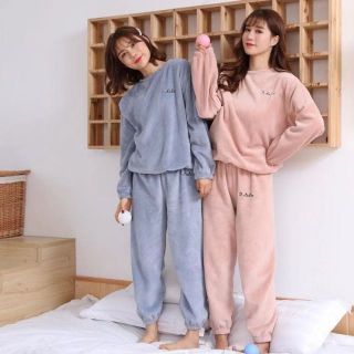 BỘ ĐỒ NGỦ LÔNG MỀM SIÊU ẤM