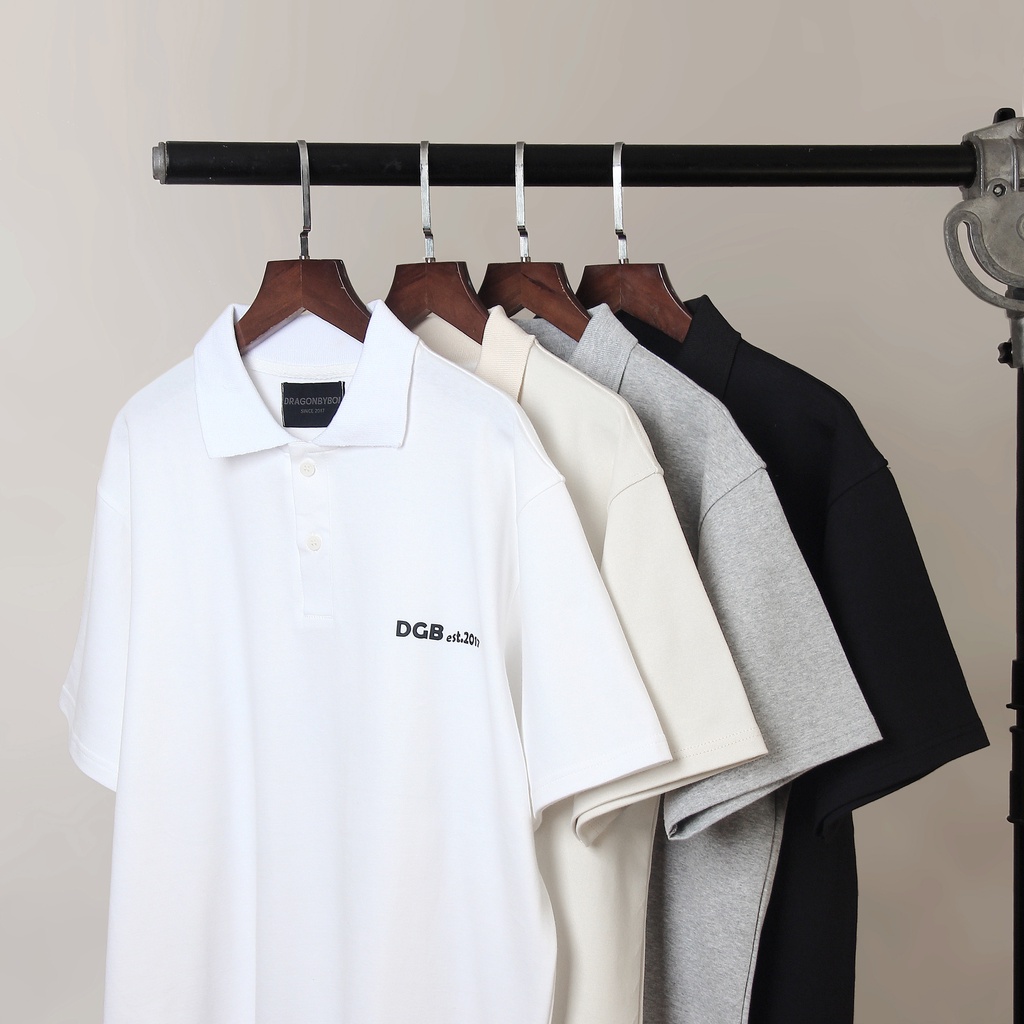 POLO BASIC DGB - Áo thun Unisex Nam Nữ Dragonbyboi