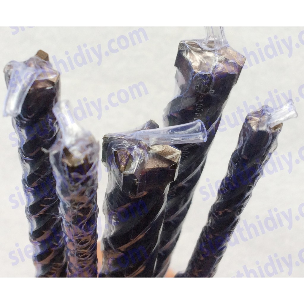 Mũi khoan bê tông chính hãng BOSCH SDS Plus-5X mũi 4 cạnh