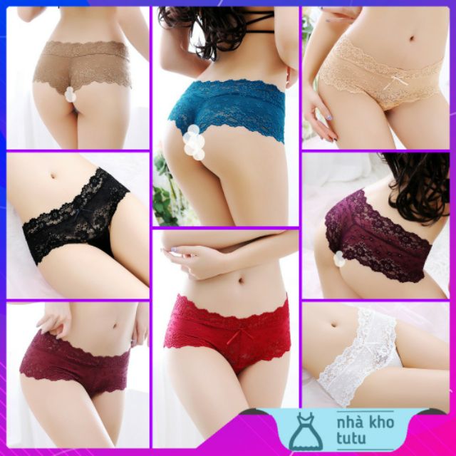 Quần lót ren Cạp lớn siêu mềm mịn L089 | BigBuy360 - bigbuy360.vn