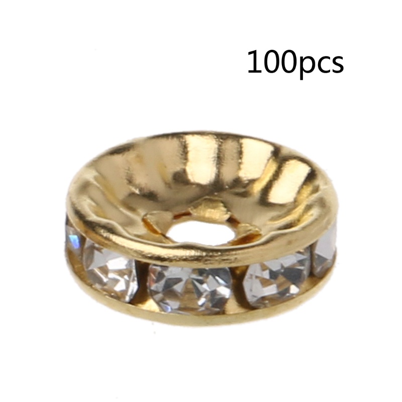 Bộ Hạt Xỏ Vòng Tay / Vòng cổ Thủ Công DIY Bằng Hợp Kim Dành Cho Bé Gái