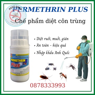 Thuốc diệt côn trùng nhập khẩu Permethrin Plus 200ml '