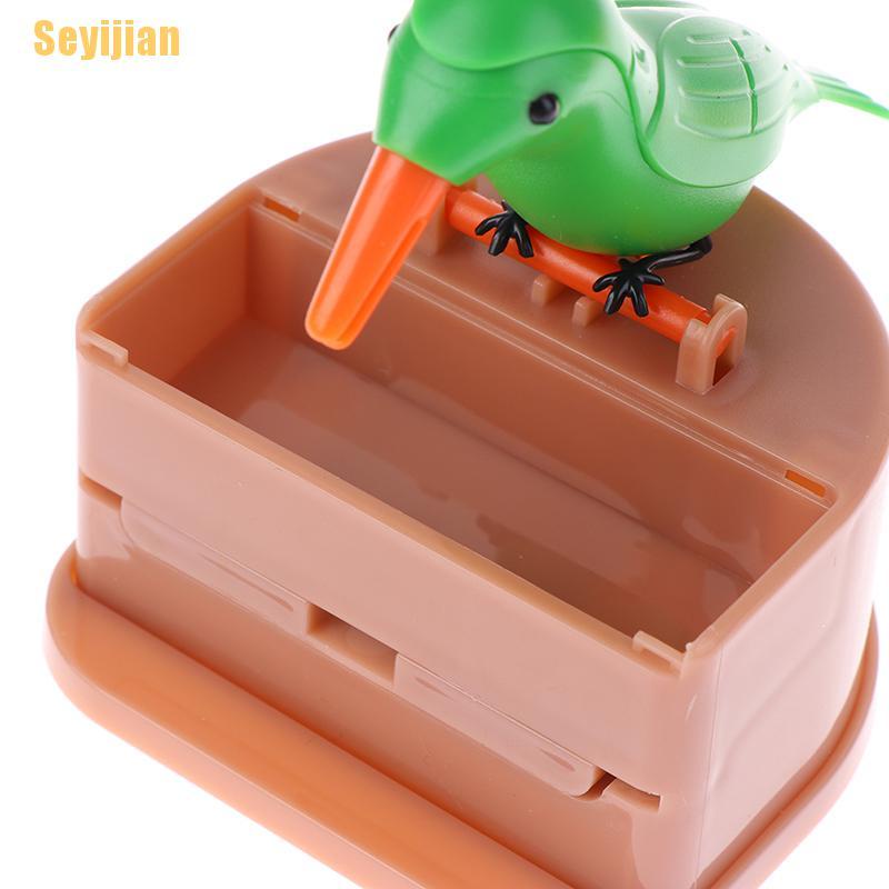 Hộp Đựng Tăm Xỉa Răng Hình Chú Chim Độc Đáo