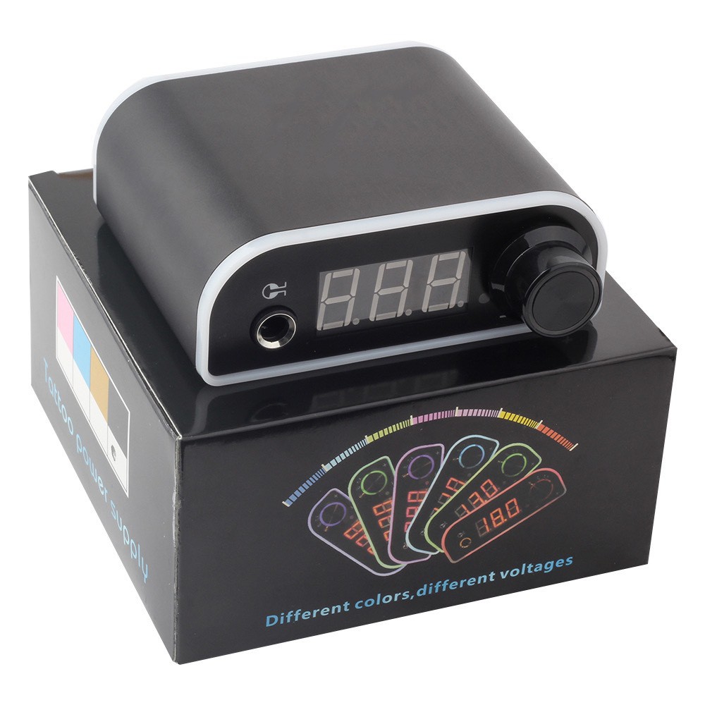 Ổn áp máy xăm, nguồn led trong dùng cho máy pen,máy tattoo loại cao cấp không dùng bàn đạp,công tắc nguồn