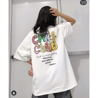 Áo thun tay lỡ Chill Club Unisex from rộng (Ảnh thật)