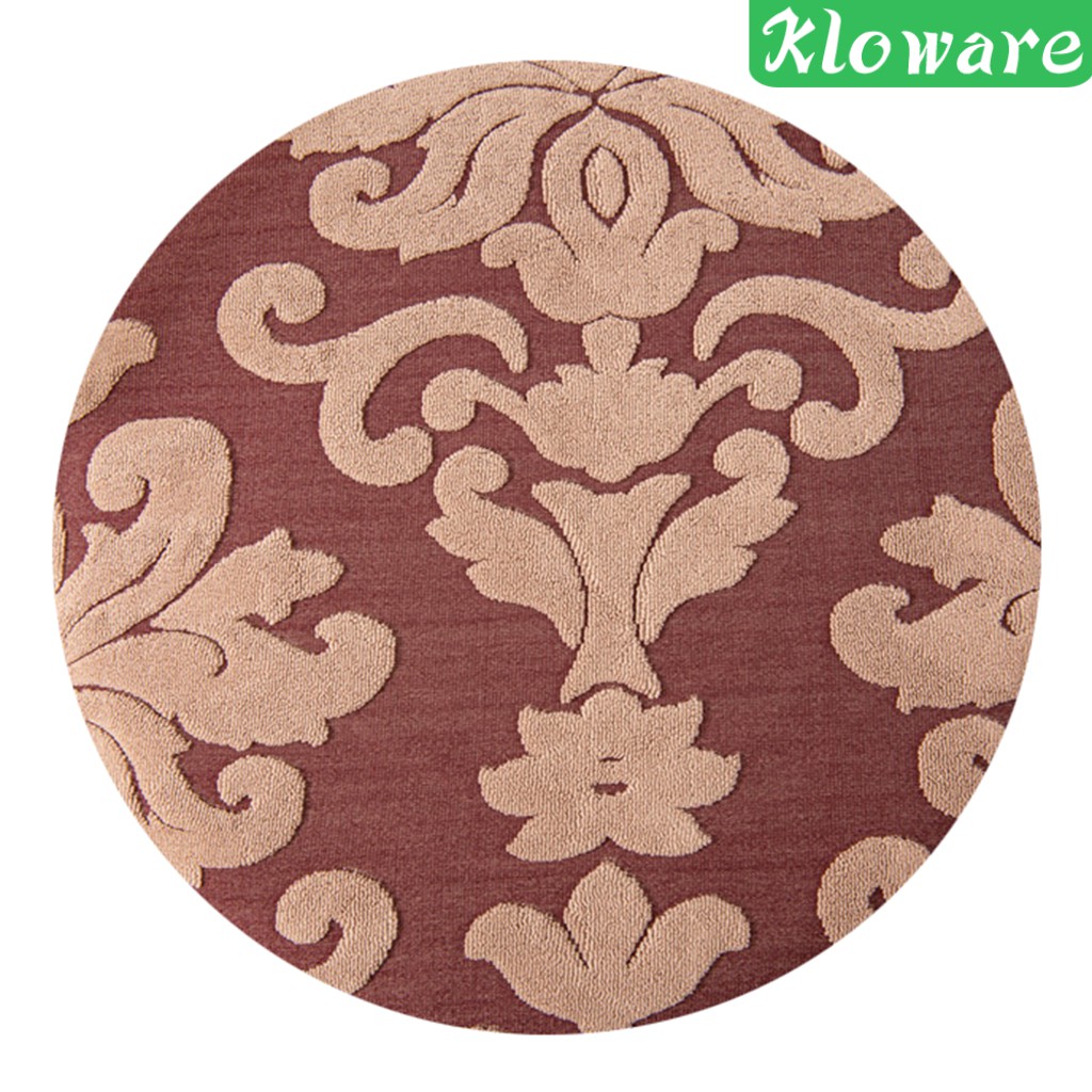 Vỏ Bọc Ghế Ngồi Hình Tròn In Hoa Xinh Xắn