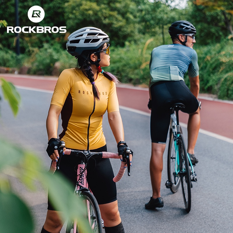 Rockbros Áo Thun Thể Thao Chất Liệu Thoáng Khí Nhanh Khô Họa Tiết Phản Quang 3D Thời Trang Xuân Hè
