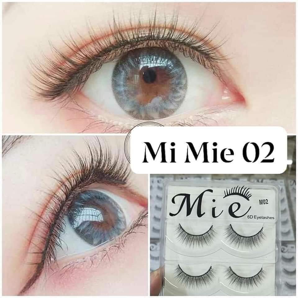 Mi giả tự nhiên Mie 02 5 cặp siêu tự nhiên