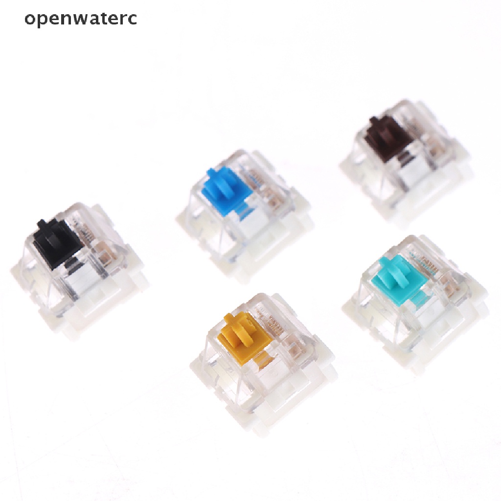 Set 10 Công Tắc Bàn Phím outemu mx 3Pin Màu Đen / Xanh Dương / Nâu vn