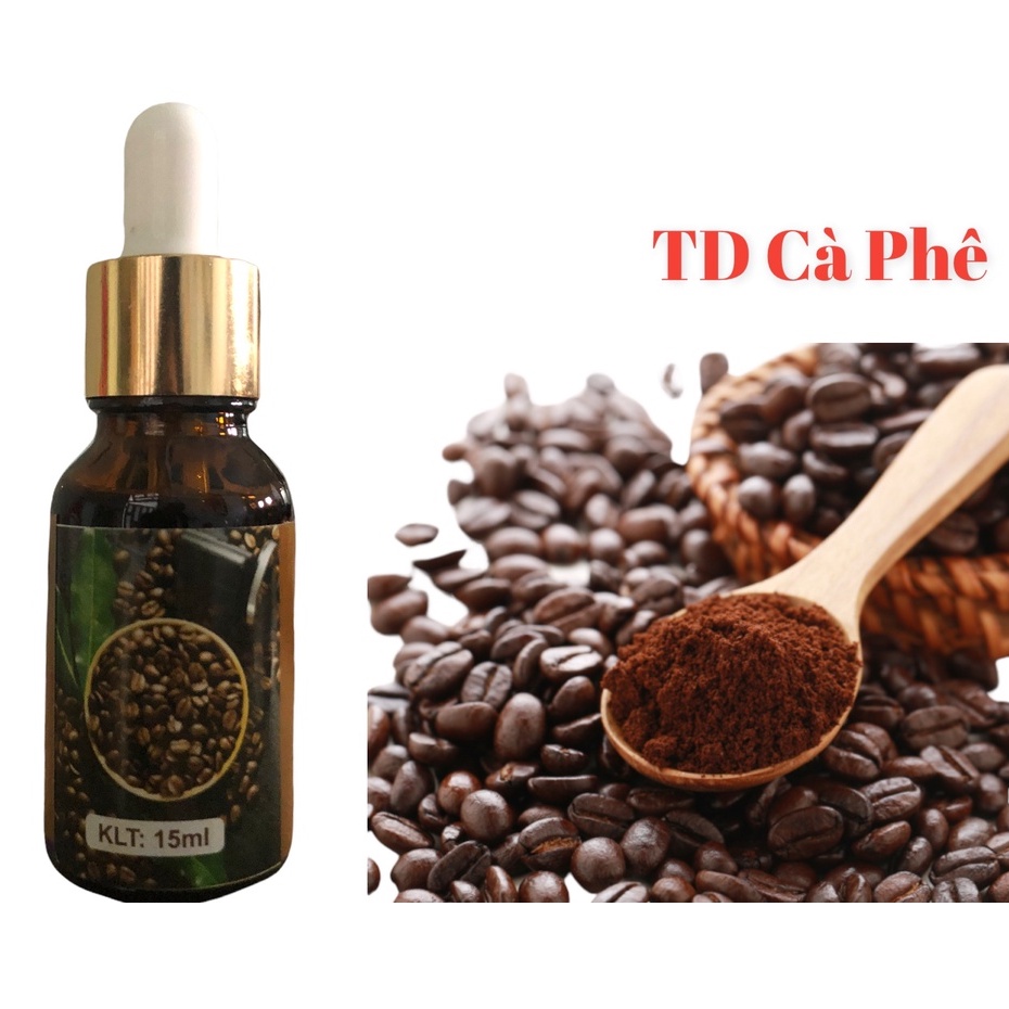 Tinh Dầu Cà Phê Nguyên Chất Thiên Nhiên 100% Lọ 10ml Tinh Dầu Bạc Hà Thơm Phòng Nguyên Chất Giúp Đuổi Muỗi Khử Mùi