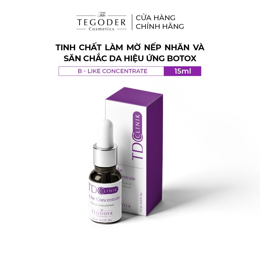 Tinh chất làm mờ nếp nhăn và săn chắc da Tegoder B Like concentrate 15 ml 1067