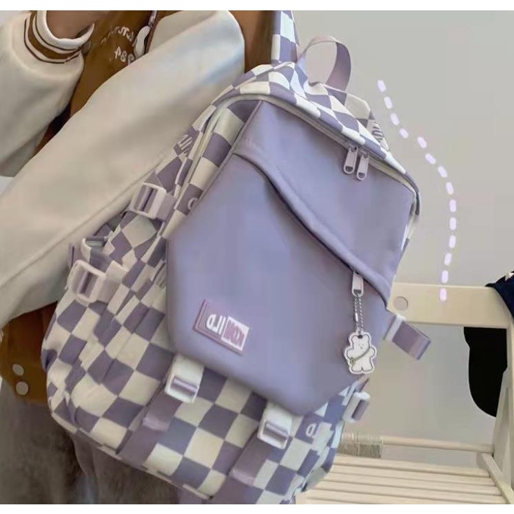 Ba Lô Học Sinh Phong Cách Hàn Quốc Đáng Yêu