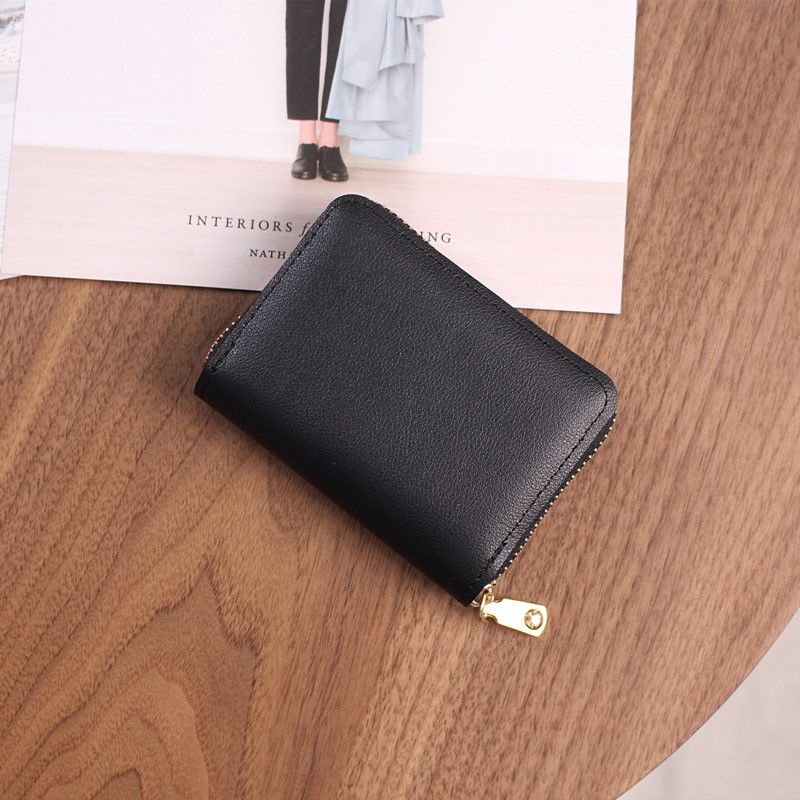 Ví Đựng Thẻ 26 Ngăn Phối Khóa Kéo Thời Trang Cho Nữ Giá Đỡ