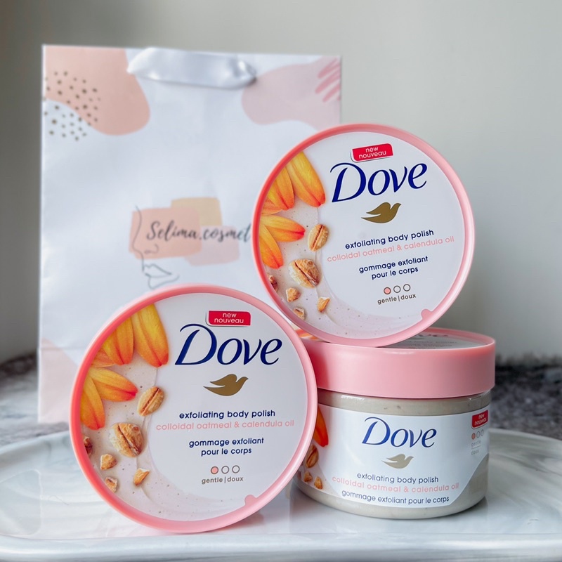 Bản Mỹ + Bản Đức - TẨY TẾ BÀO CHẾT BODY DOVE EXFOLIATING BODY POLISH
