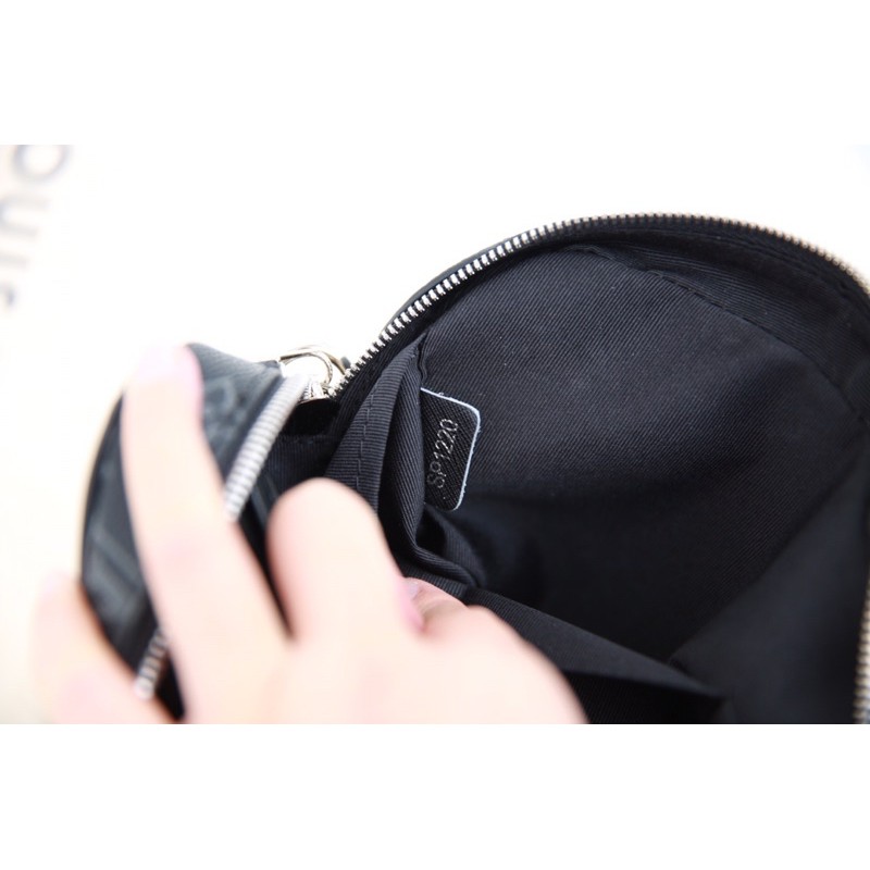 Túi cầm tay POCHETTE KASAI dáng hộp hoạ tiết hoa đen trơn fullbox có hộp | BigBuy360 - bigbuy360.vn