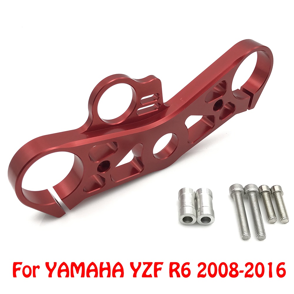 Phụ Kiện Kẹp Tay Lái Chuyên Dụng Cho Xe Mô Tô Yamaha YZF R6 YZF-R6 YZFR6 2008 2009 2010 2011 2012 2013 2014 2015 2016