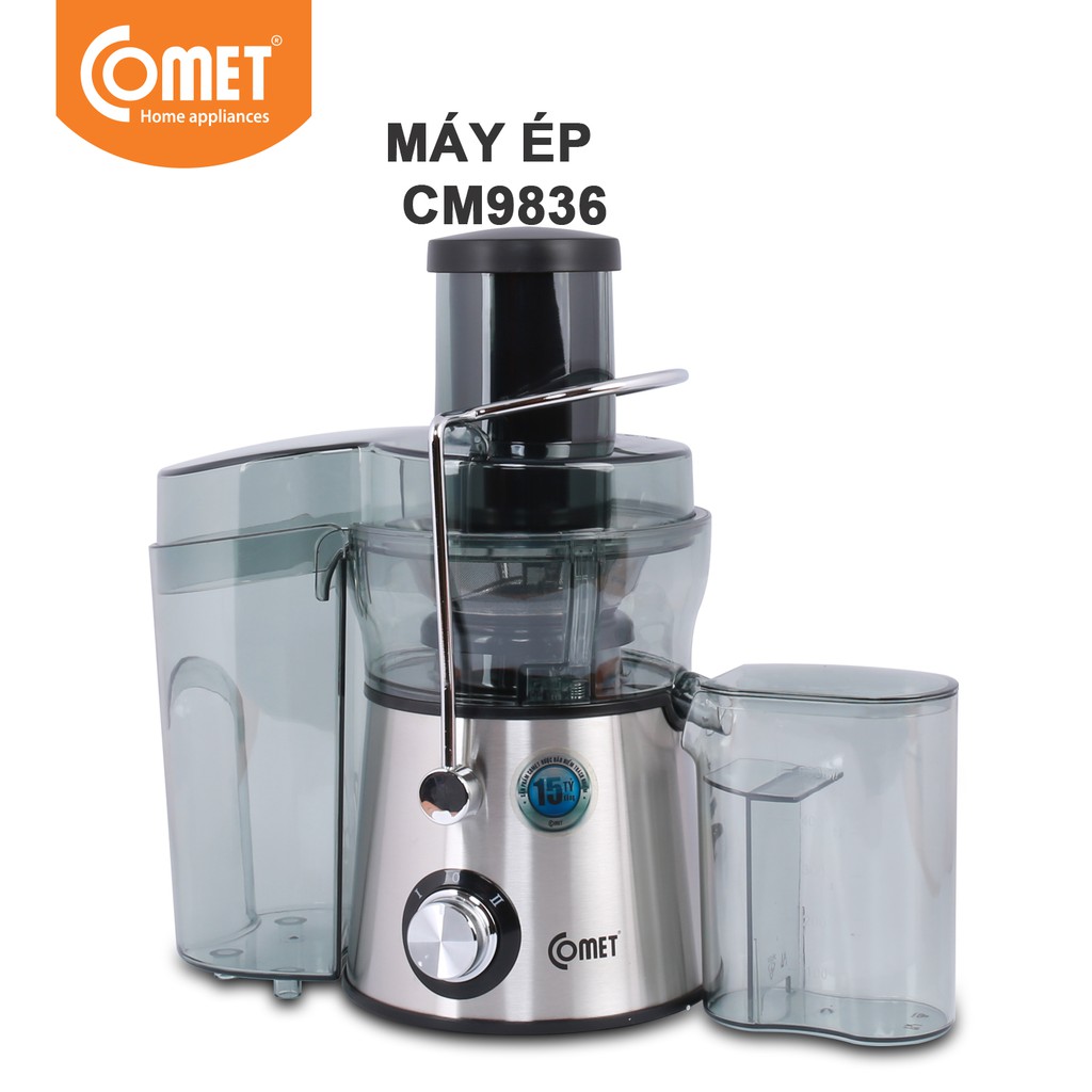 Máy ép trái cây 600W Comet CM9836