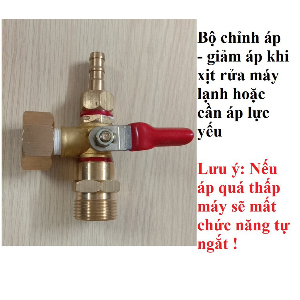 Bộ van chỉnh áp giảm áp cho máy rửa xe - phụ kiện máy xịt rửa xe