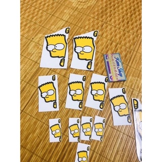 Tem simpson trang trí xe máy, điện thoại, cực chất
