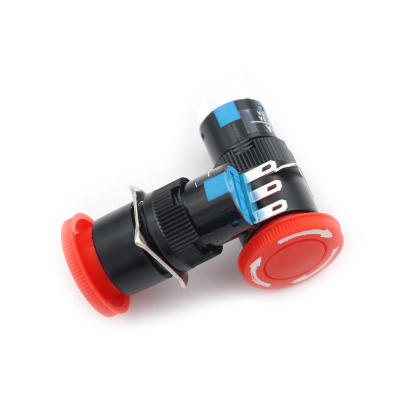 Bộ 2 Công Tắc Nút Nhấn Khẩn Cấp 16mm
