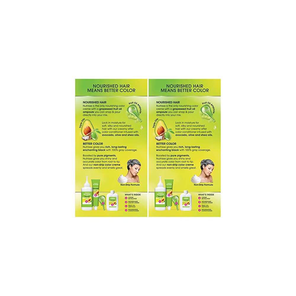 THUỐC NHUỘM TÓC ĂN BẠC 100% GARNIER NUTRISSE Nourishing Color Creme
