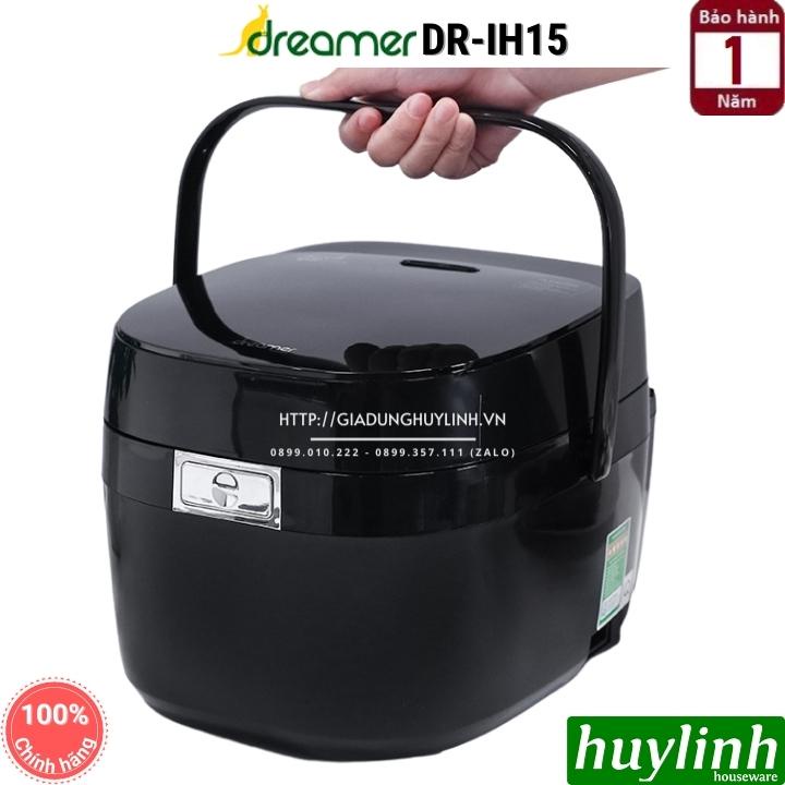 [Mã ELHAMS5 giảm 6% đơn 300K] Nồi cơm điện tử cao tần Dreamer DR-IH15B - 1.5 lít