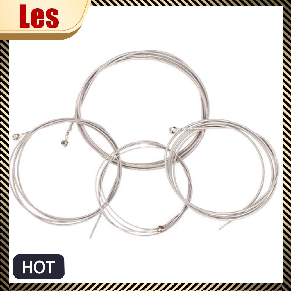 Set 4 dây đàn bằng thép đường kính 0.1 inch/0.08 inch/0.055 inch/0.04