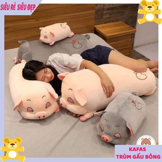 Gấu bông gối ôm heo béo ú đáng yêu ngộ nghĩnh - Kafasshop