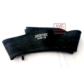 Săm, ruột xe máy 4.00-19 GOODTIRE chất liệu cao su butyl, dùng cho lốp size rộng từ 100-120 mm, mâm size 19