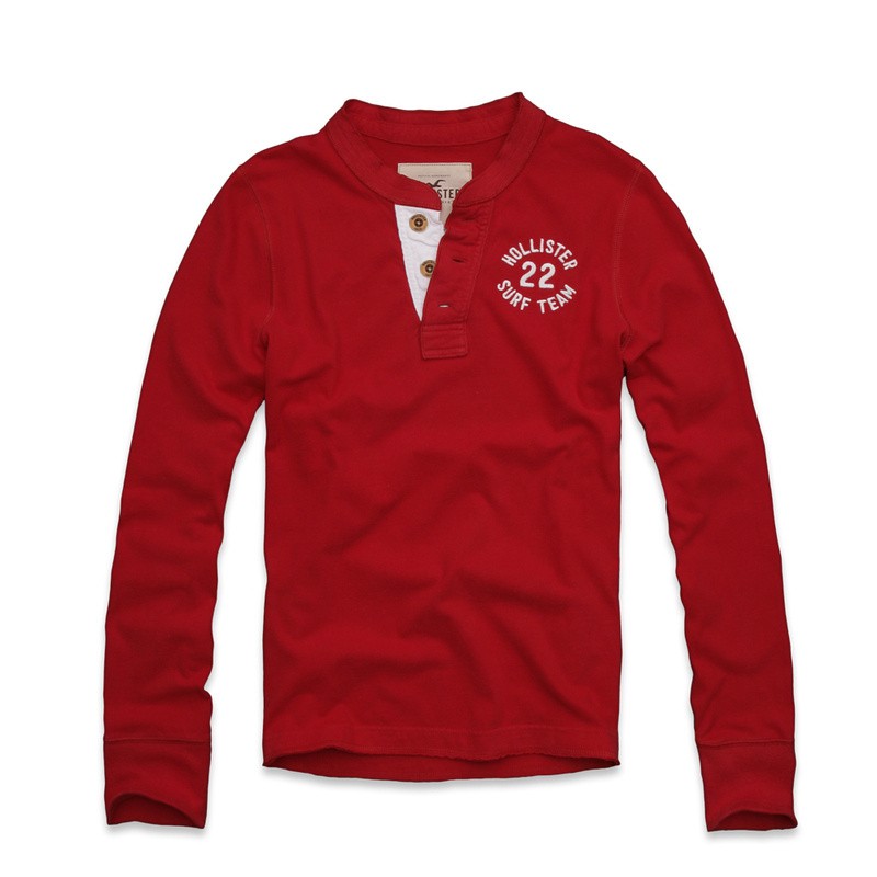 Áo thun nam tay dài Hollister22 kèm ảnh thật