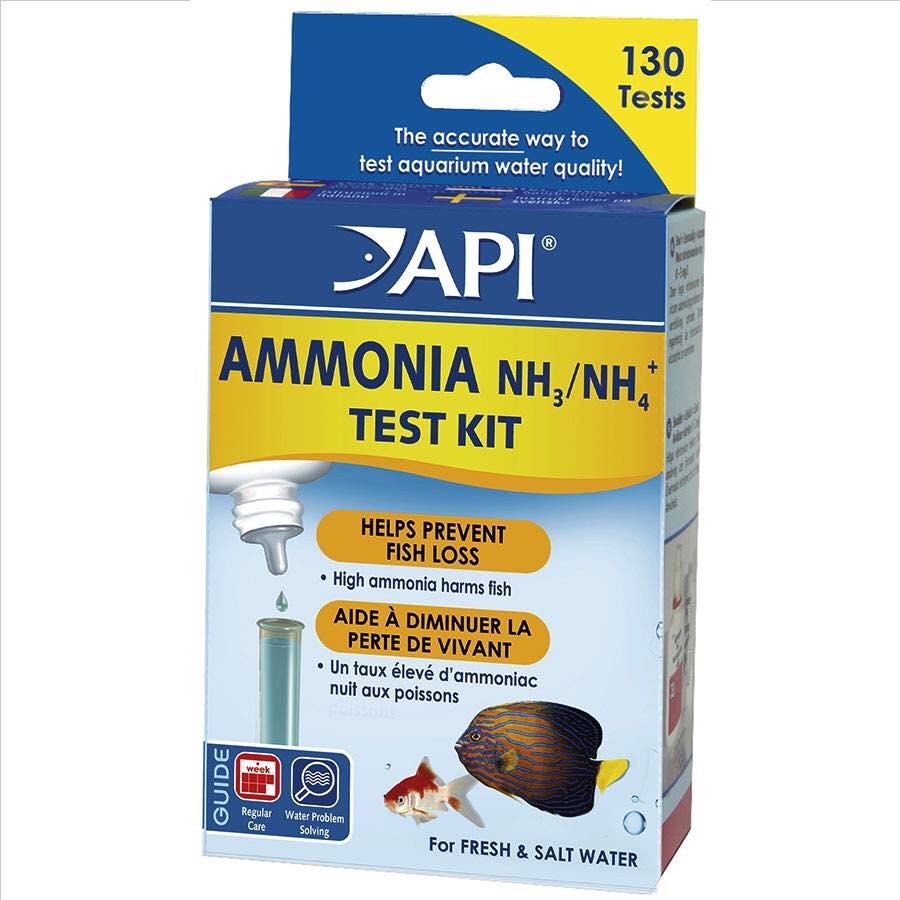 Kiểm tra amoni trong nước hồ cá API Test NH3 NH4 Ammonia Test Kit trong nước