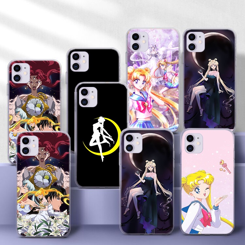 Ốp điện thoại mềm cho OPPO A55 A54 A94 F19 PRO A94 A95 F19 PRO PLUS Reno 5 Lite 5F 5Z 6Z 5G 5 11OP Anime Girl Hoạt Hình Thủy Thủ Mặt Trăng