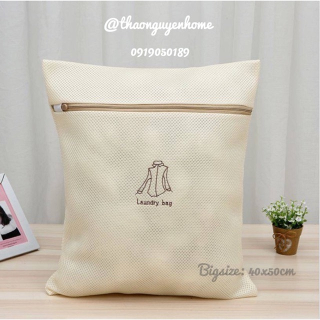 Túi giặt đồ bảo vệ quần áo hàng đẹp dày dặn