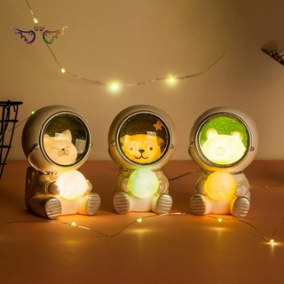 Đèn Ngủ Hình Phi Hành Gia Galaxy Đáng Yêu Sáng Tạo