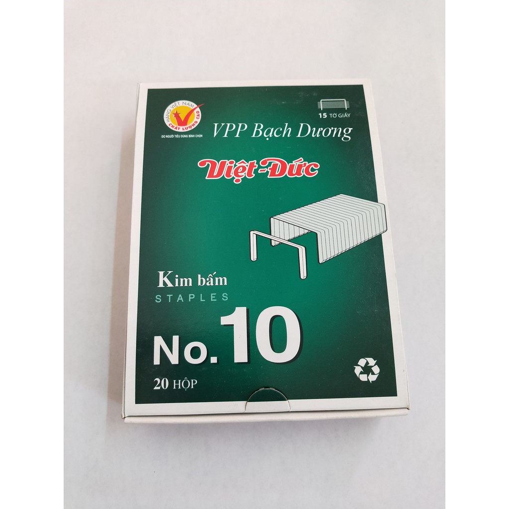 Kim số 10 Việt Đức - No.10-(1 hộp = 20 hộp nhỏ)