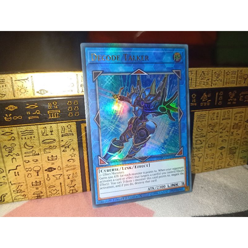 thẻ bài: Decode Talker - DUDE-EN023 - Ultra Rare 1st Edition
