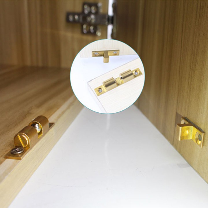 Chốt Giữ Tủ - Chốt Giữ Cánh Tủ Đồng - 50mm bền bỉ với thời gian hàng công ty