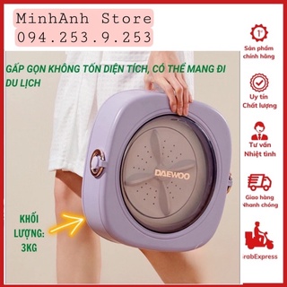 Máy giặt mini,máy giặt đồ lót,máy giặt du lịch cao cấp daewoo-hàng chính hãng