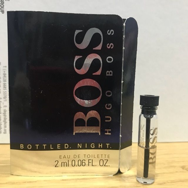 Mẫu thử Nước hoa nam vial sample Hugo Boss Bottled Night EDT 2ml