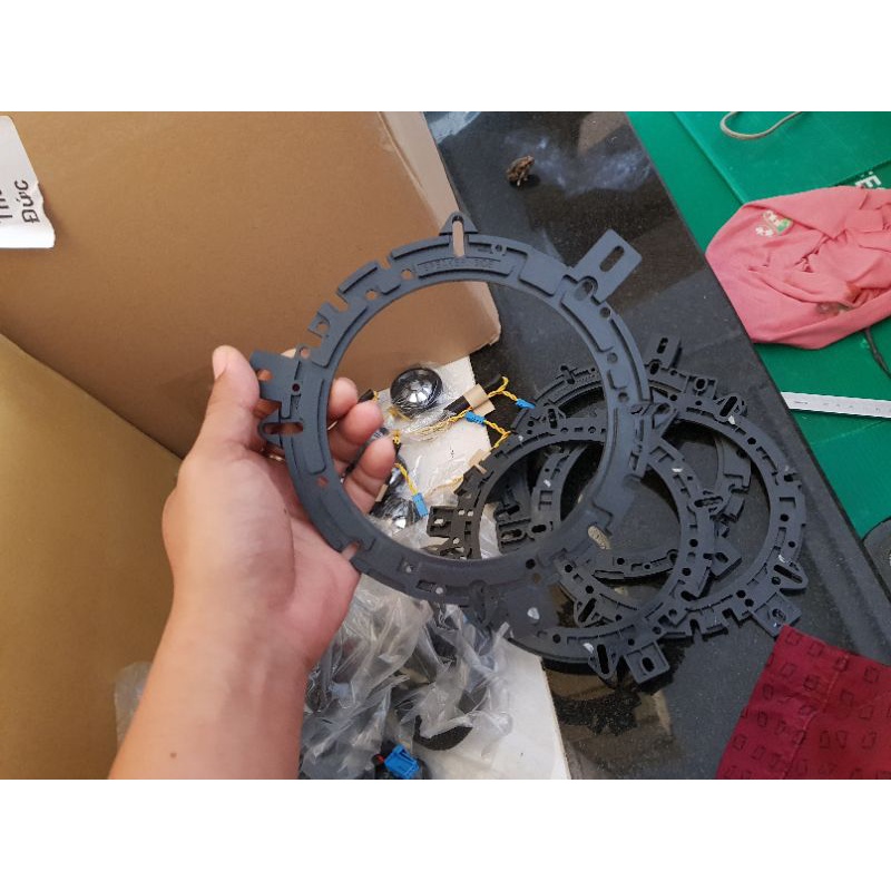 1 cặp = 2 cái vòng đệm loa 6.5 inch ~ 16cm cho hệ thống âm thanh ô tô xe hơi