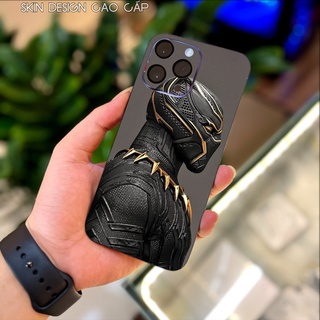 Miếng dán Skin điện thoại hình Black Panther, dán iphone, Samsung, Oppo, nhiều dòng máy