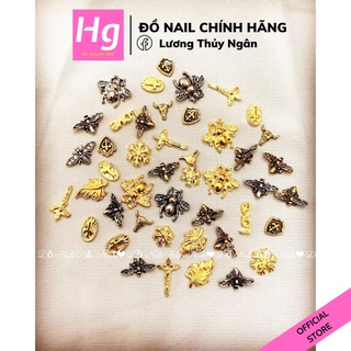 Set 10 Charm Nail Trang Trí Móng Cao Cấp (Không Trùng Mẫu)