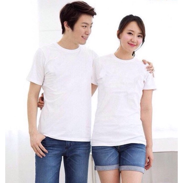 Áo thun cổ tròn 75k