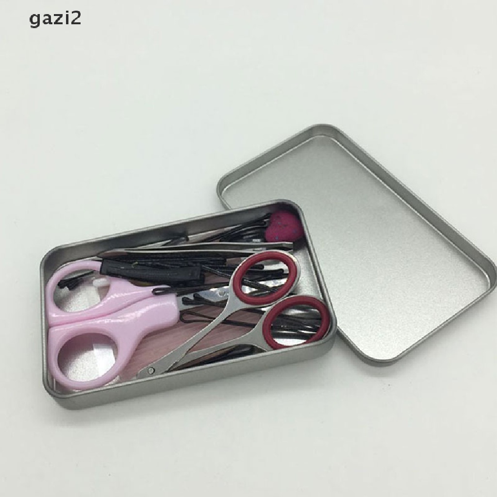 1 Hộp Thiếc Mini 2 Ngăn Có Nắp Trượt Dùng Đựng Đồ Trong Đám Cưới