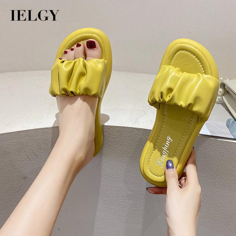 Dép đế bằng IELGY thiết kế thoải mái thời trang cho nữ