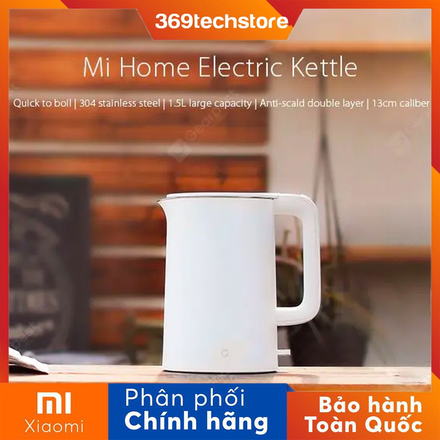 [ HÀNG CHÍNH HÃNG ] Ấm - Bình đun nước bằng thép không gỉ Xiaomi Gen 2